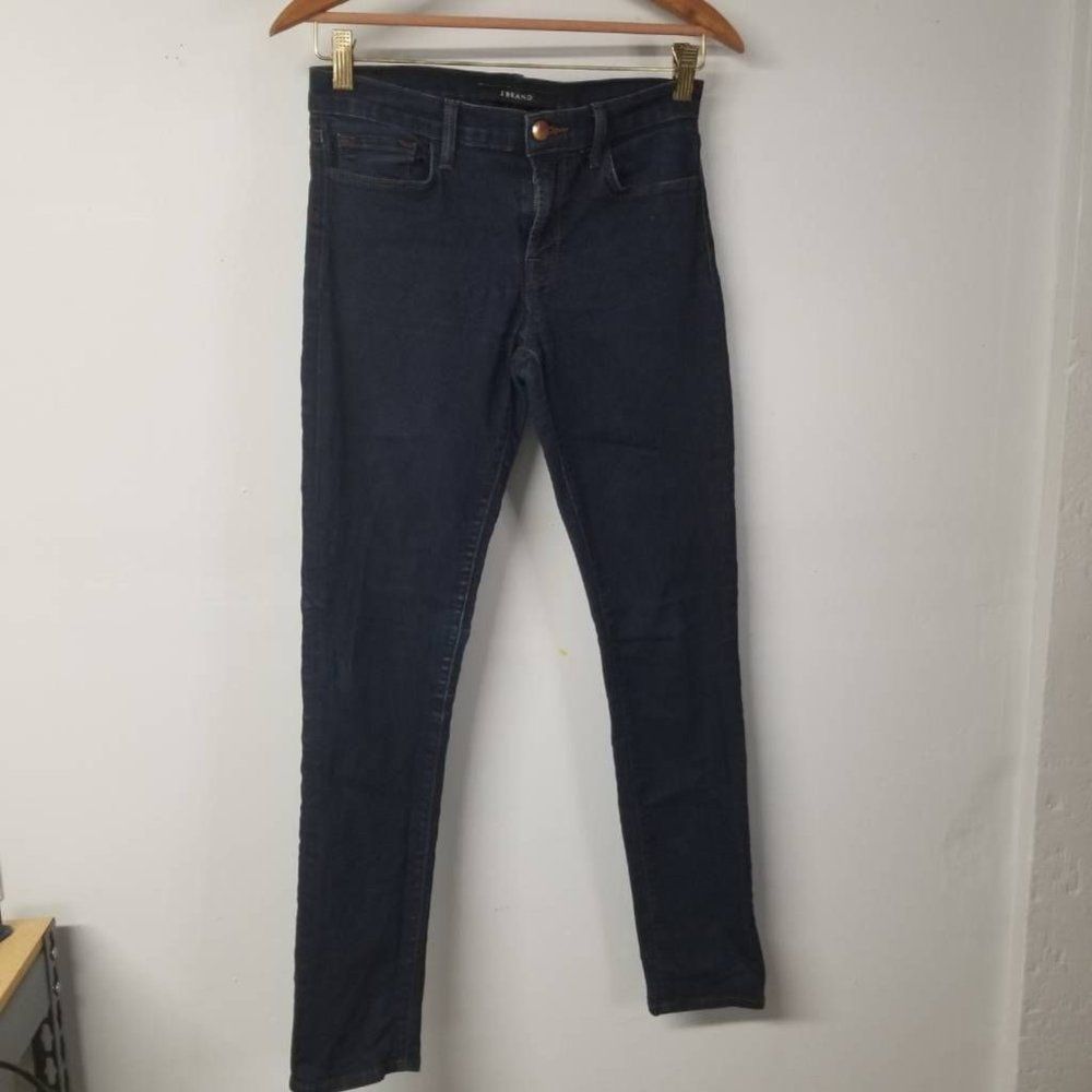 J Brand Womens Jeans Skinny Leg Jeans Blue Stretch Denim 27